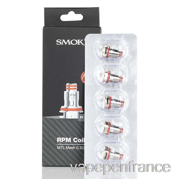 Bobines De Remplacement Smok Rpm 0,3ohm Rpm Bobines De Maille Mtl Stylo Vape
